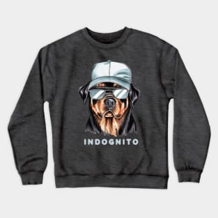 Rottweiler Indognito Crewneck Sweatshirt